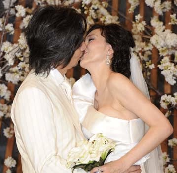杉本彩 再婚 結婚披露宴 結婚式 夫 旦那 松山禎秀